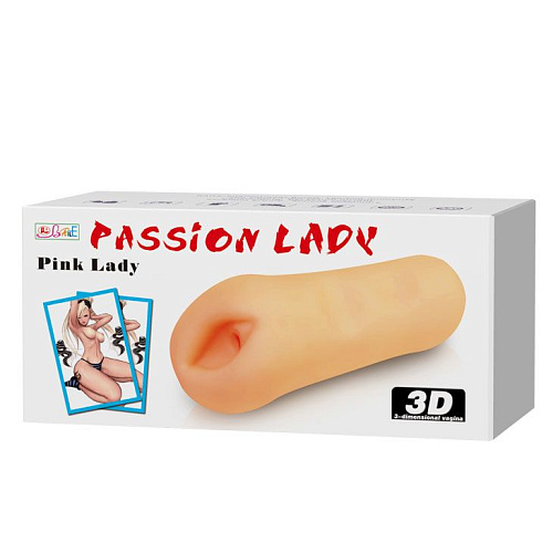 Мастурбатор-вагина телесного цвета Baile Pink Lady BM-009140