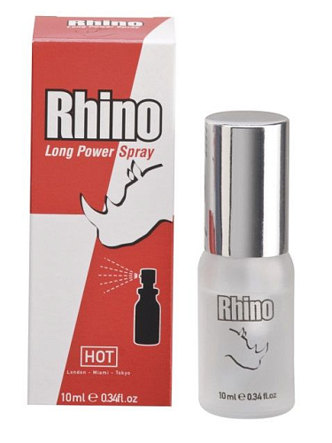 Пролонгирующий спрей для мужчин HOT Rhino 44202.07 (10 мл)