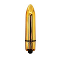 Золотистая вибропуля Topco Sales Eve After Dark Vibrating Bullet 1075003