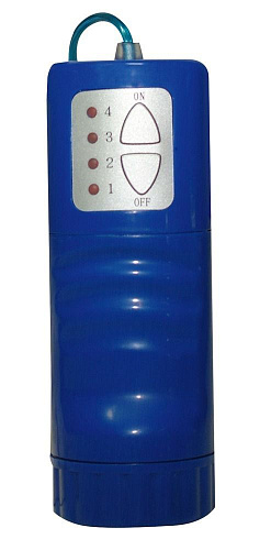 Синий вибронабор с анальной цепочкой Orion 0565628