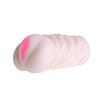 Вибрирующий мастурбатор со входом-вагиной телесного цвета Baile BM-009156