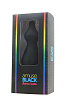 Чёрная фигурная анальная пробка Adrien Lastic AMUSE BLACK L 20269 (13,8 см)