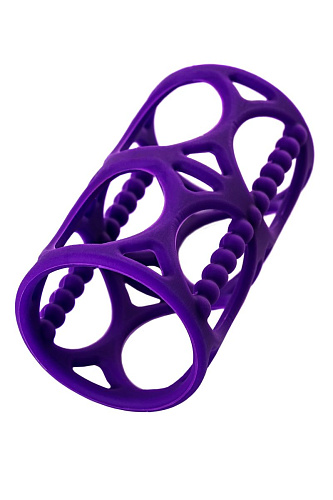 Фиолетовая насадка-сетка на член A-toys 768003