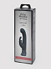 Темно-синий вибратор-кролик Fifty Shades of Grey Greedy Girl Real-Feel Rabbit Vibrator FS-80006 (25,4 см)