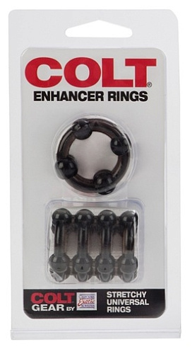 Два дымчатых кольца на пенис California Exotic Novelties COLT Enhancer Rings SE-6775-12-2