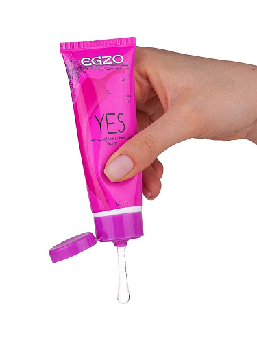 Согревающий лубрикант на водной основе EGZO Yes EG-LB-YES50
