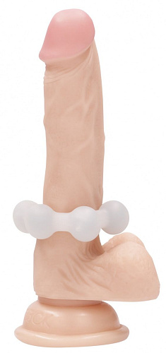 Прозрачное эрекционное кольцо Shots Media BV No.82 Weighted Cock Ring SON082TRA