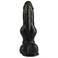 Чёрный анальный фаллоимитатор-реалистик Сумерки богов 1016-47 BX DD (21 см)