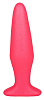 Розовая анальная пробка LOVETOY (А-Полимер) 433500 (14 см)