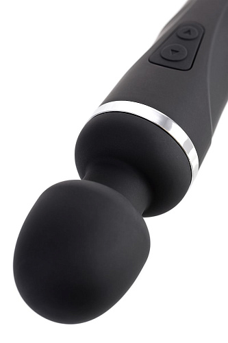 Чёрный вибромассажёр Lovense Domi 2 LE-08 (23,3 см)