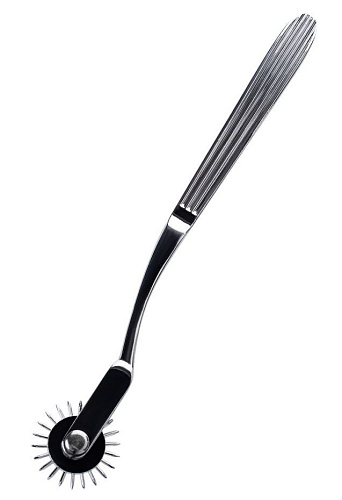 Серебристое колесо Вартенберга с ребристой ручкой ToyFa 712055