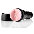 Мастурбатор-анус розового цвета с вибрацией Fleshlight Fleshjack Vibro Pink Bottom Touch FL782