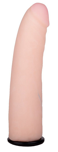 Телесная насадка на пояс Harness с коннектором LOVETOY (А-Полимер) 860602 (18 см)