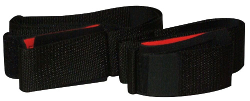 Чёрные фиксаторы рук в бёдрам и лодыжкам Hand Fesseln Orion 0527416