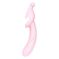 Розовый вибромассажёр Dream Toys 2-WAY PLEASER 21539 (21 см)