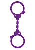 Фиолетовые эластичные наручники Toy Joy STRETCHY FUN CUFFS 3006010206