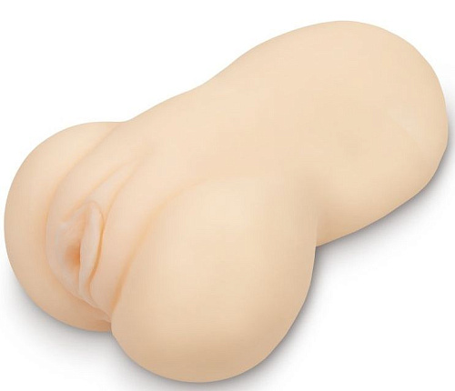 Телесный мастурбатор с 2 входами — вагиной и анусом Brazzers BTS128