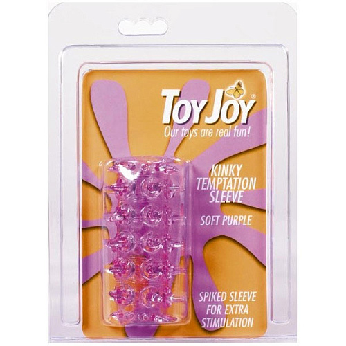 Фиолетовая гелевая насадка Toy Joy 3006009066