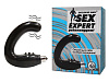 Чёрный массажёр простаты серии Bior toys Sex Expert SEM-55001