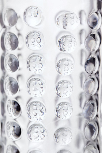 Прозрачная закрытая насадка на пенис A-toys TOYFA 768012 (14,7 см)