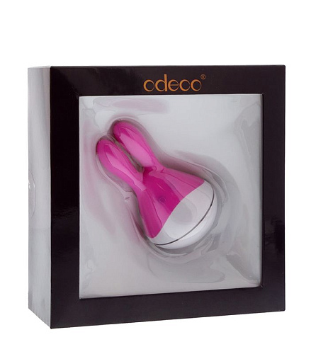 Розовый клиторальный массажёр Odeco Totoro OD-2002MG ROSE