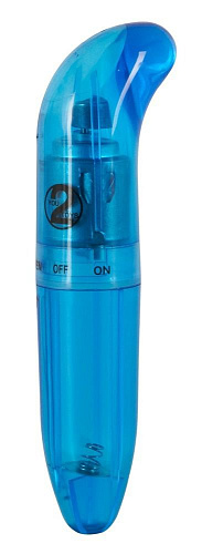 Синий вибратор для массажа Orion G-spot 0558125 (12,5 см)
