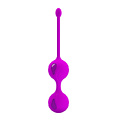 Лиловые вагинальные шарики Baile Kegel Tighten Up II BI-014491