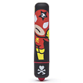 Чёрная вибропуля Tokidoki MINI BULLET VIBRATOR BLACK ROCKET MANE 27694
