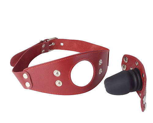 Красный разборный кляп Sitabella 3090-2