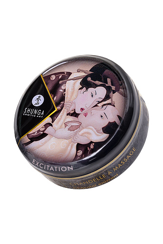Массажная свеча с ароматом шоколада Shunga Intoxicatin Chocolate  4609