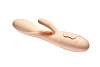 Телесный вибратор с клиторальным отростком Le Frivole Kiara 05499 (18,3 см)