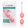 Розовые вагинальные шарики California Exotic Novelties Weighted Kegel Balls SE-1326-05-2