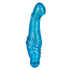 Голубой вибратор с блёстками California Exotic Novelties G Glitz SE-0795-50-2 (17,5 см)