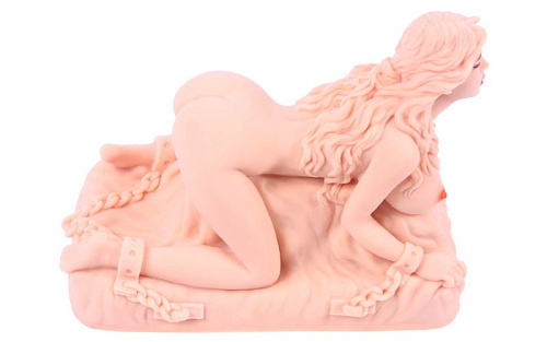 Кукла-мастурбатор с вагиной без вибрации телесного цвета KOKOS ISABEL M10-003-8