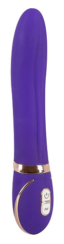 Фиолетовый вибромассажёр для точки G Orion Glam Up Purple GR 0586064 (22 см)