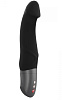 Чёрный вибратор с чуть загнутой головкой Fun Factory Mr Boss 7308 (20,2 см)