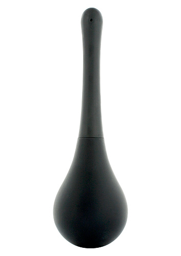 Чёрный анальный душ Seven Creations SQUEEZE CLEAN F069B1F069B1SC