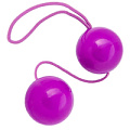 Фиолетовые вагинальные шарики ToyFa BI-BALLS 885006-4