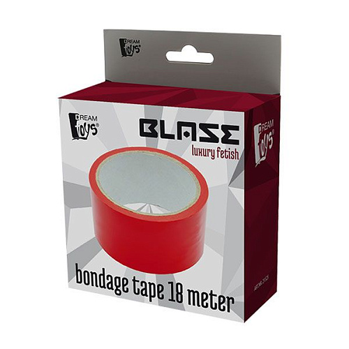 Красная липкая лента Dream Toys BONDAGE TAPE 21526