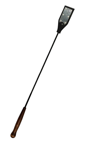 Чёрный стек с серебристой хлопушкой под металл Sitabella 3178 (60 см)