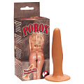 Гладкий анальный массажёр телесного цвета Orion 0510637 (13 см)