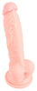 Реалистичный фаллоимитатор телесного цвета из силикона Orion Medical Silicone Dildo 05266570000 (18 см)