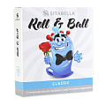 Прозрачный стимулирующий презерватив-насадка Sitabella Roll Ball Classic 1423