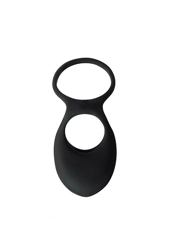 Чёрное эрекционное виброкольцо Lola toys Daydream 1303-01lola