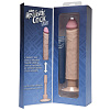 Телесный вибратор-реалистик Doc Johnson The Realistic Cock ULTRASKYN Without Balls Vibrating 10” 1160-31-BX (29,2 см)