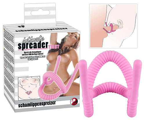Розовый расширитель половых губ с эффектом сужения вагины Orion Intimate Spreader Tight 0509833