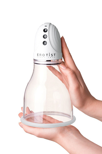 Прозрачная вакуумная помпа для груди Erotist Adult toys 549001
