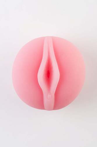 Розовая насадка на помпу в виде вагины 958002
