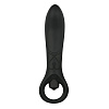 Чёрная анальная пробка с вибрацией EDC Wholesale Dusk Lover ET187BLK (15,5 см)