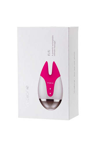 Бело-рзовый вибратор для стимуляции клитора Nalone FiFi VS-VR40